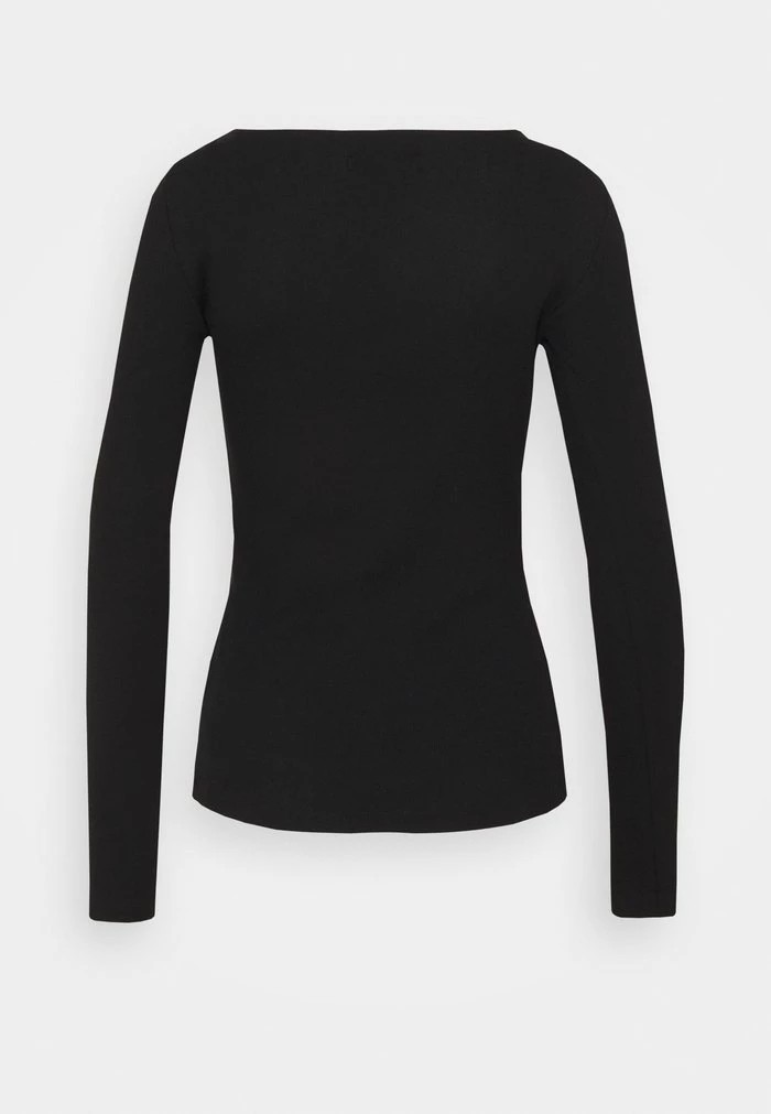 T-Shirt ANNA FIELD Anna Field Long Sleeved Top Noir Femme | KUQ-8993093